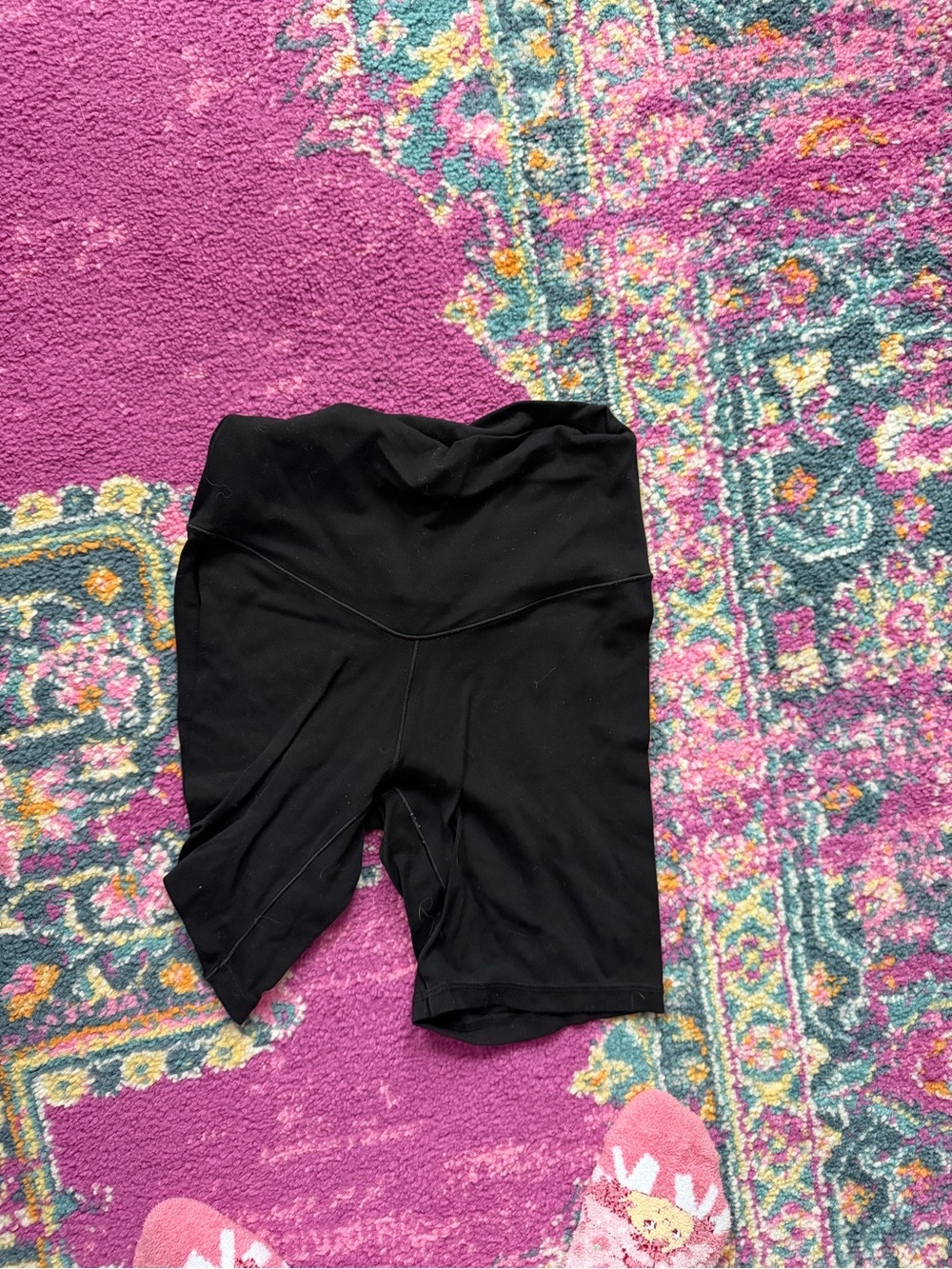 aerie Black Bike Shorts